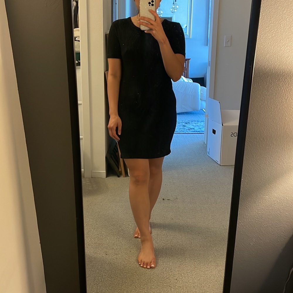 Brandy Melville black t shirt dress